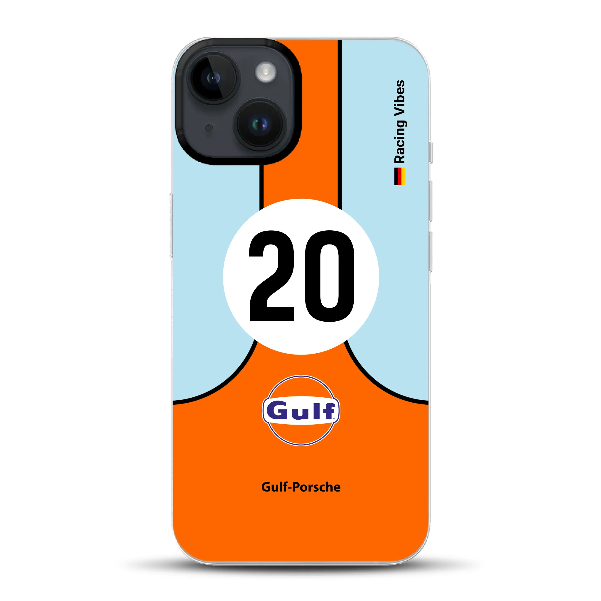 917K #20 Gulf 24h LM 1970 Livery - Cover ibrida personalizzata con MagSafe