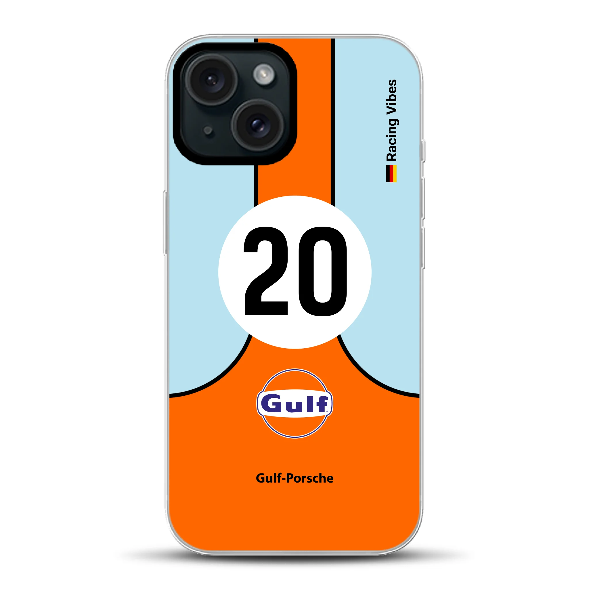 917K #20 Gulf 24h LM 1970 Livery - Individuelle Hybrid Hülle mit MagSafe