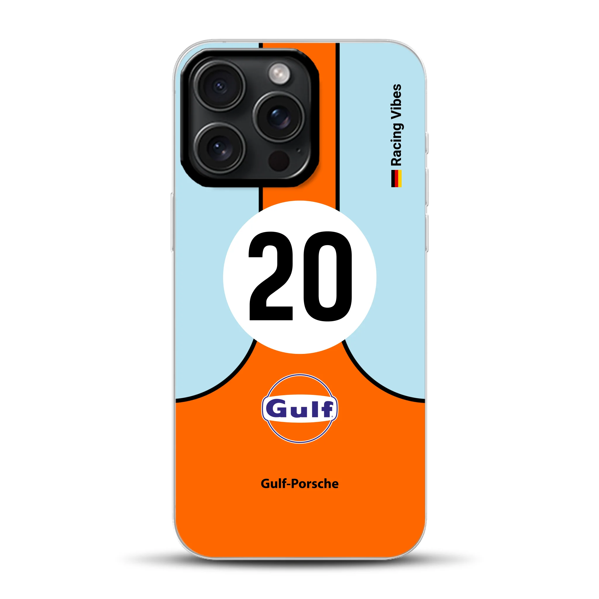 917K #20 Gulf 24h LM 1970 Livery - Cover ibrida personalizzata con MagSafe