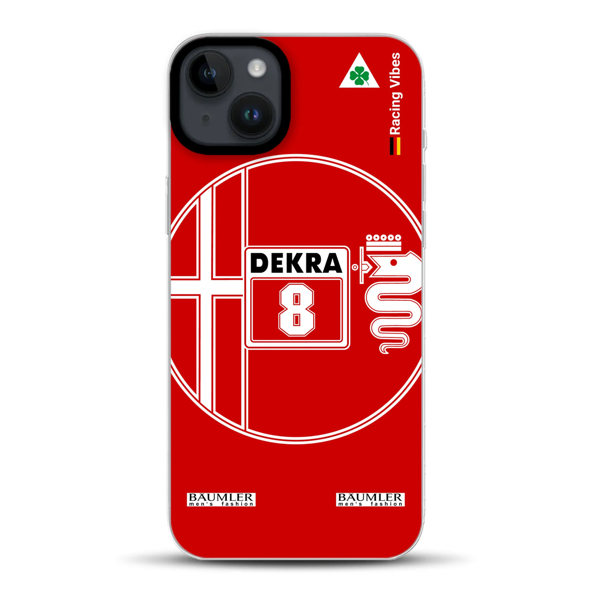155 V6 TI #8 Larini DTM Champion 1993 Livery - Cover ibrida personalizzata con MagSafe