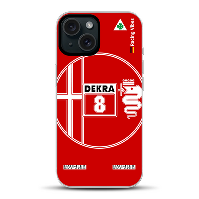 155 V6 TI #8 Larini DTM Champion 1993 Livery - Cover ibrida personalizzata con MagSafe