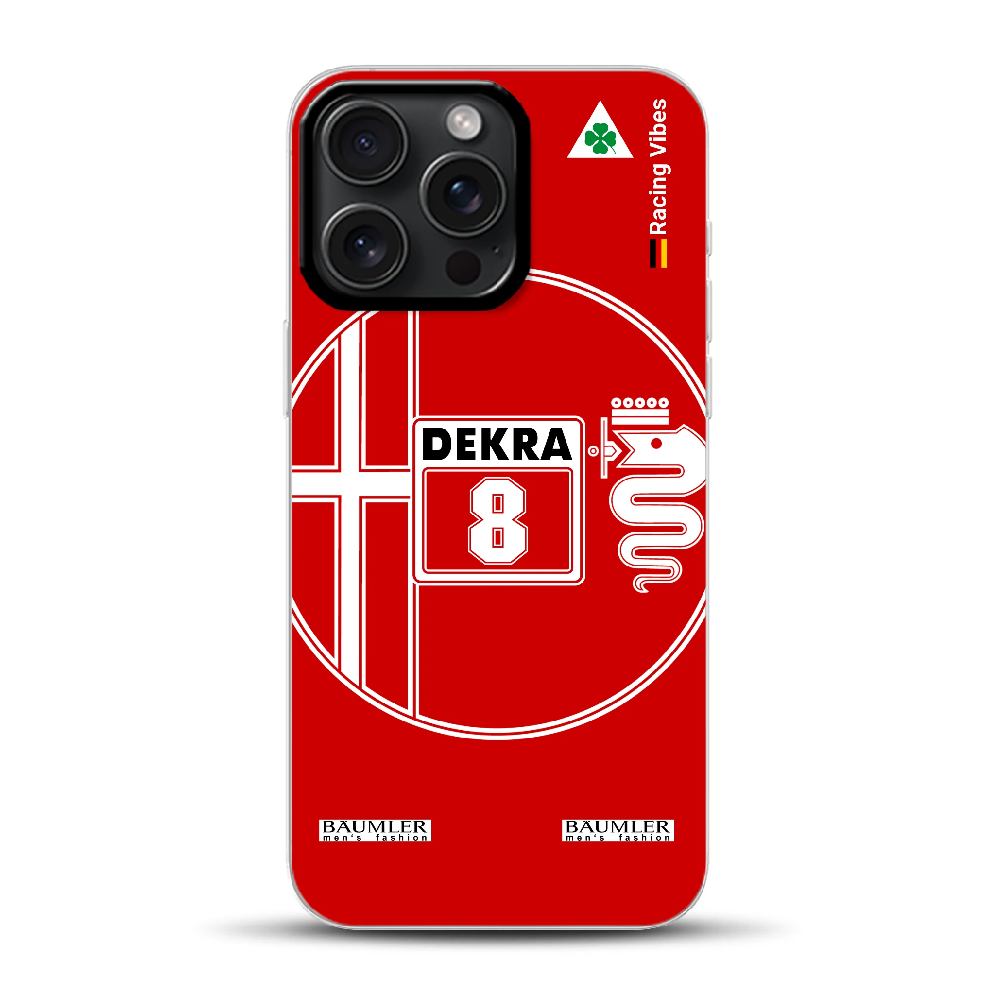 155 V6 TI #8 Larini DTM Champion 1993 Livery - Cover ibrida personalizzata con MagSafe