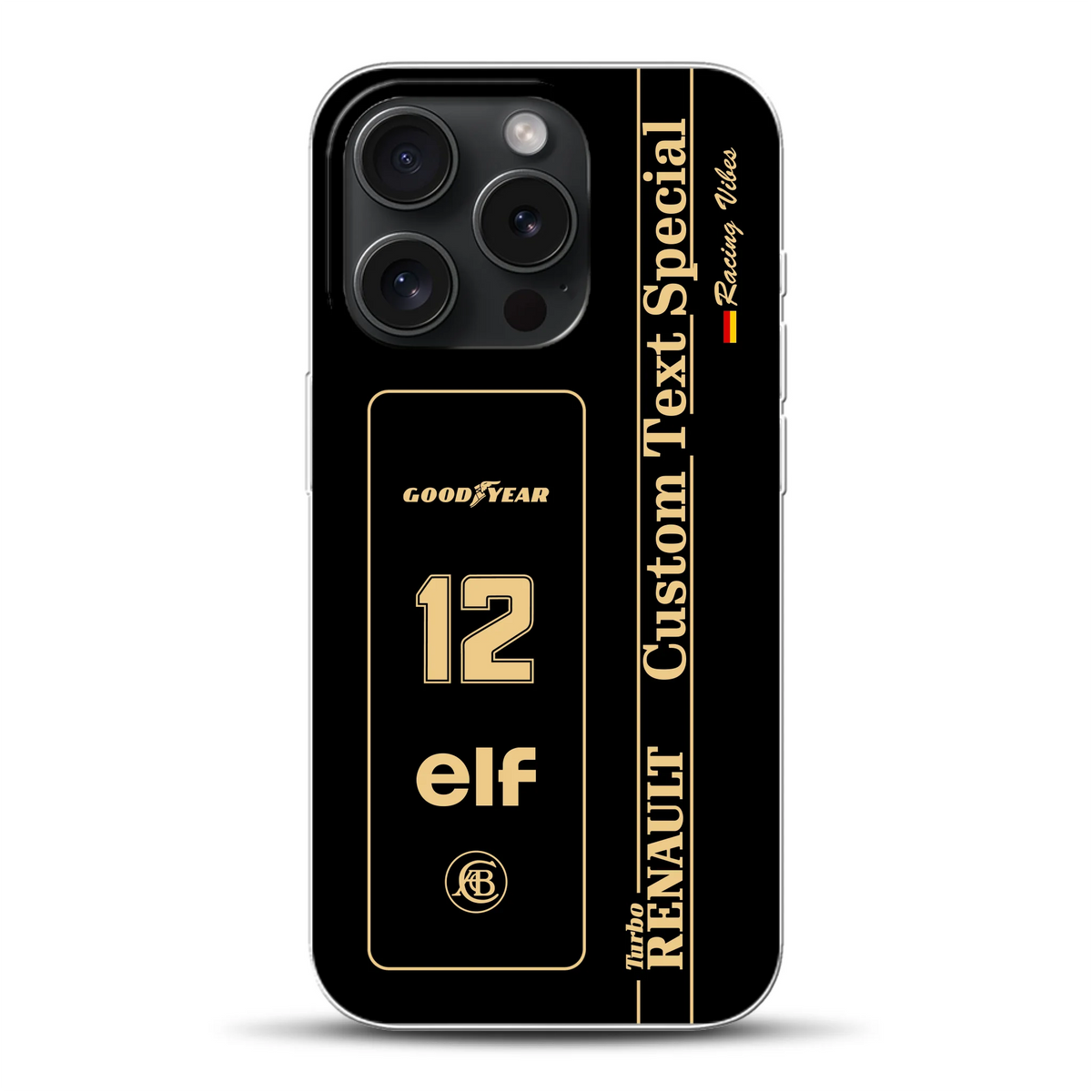 Lotus 97T/98T Senna F1 Livery - Cover ibrida personalizzata con MagSafe