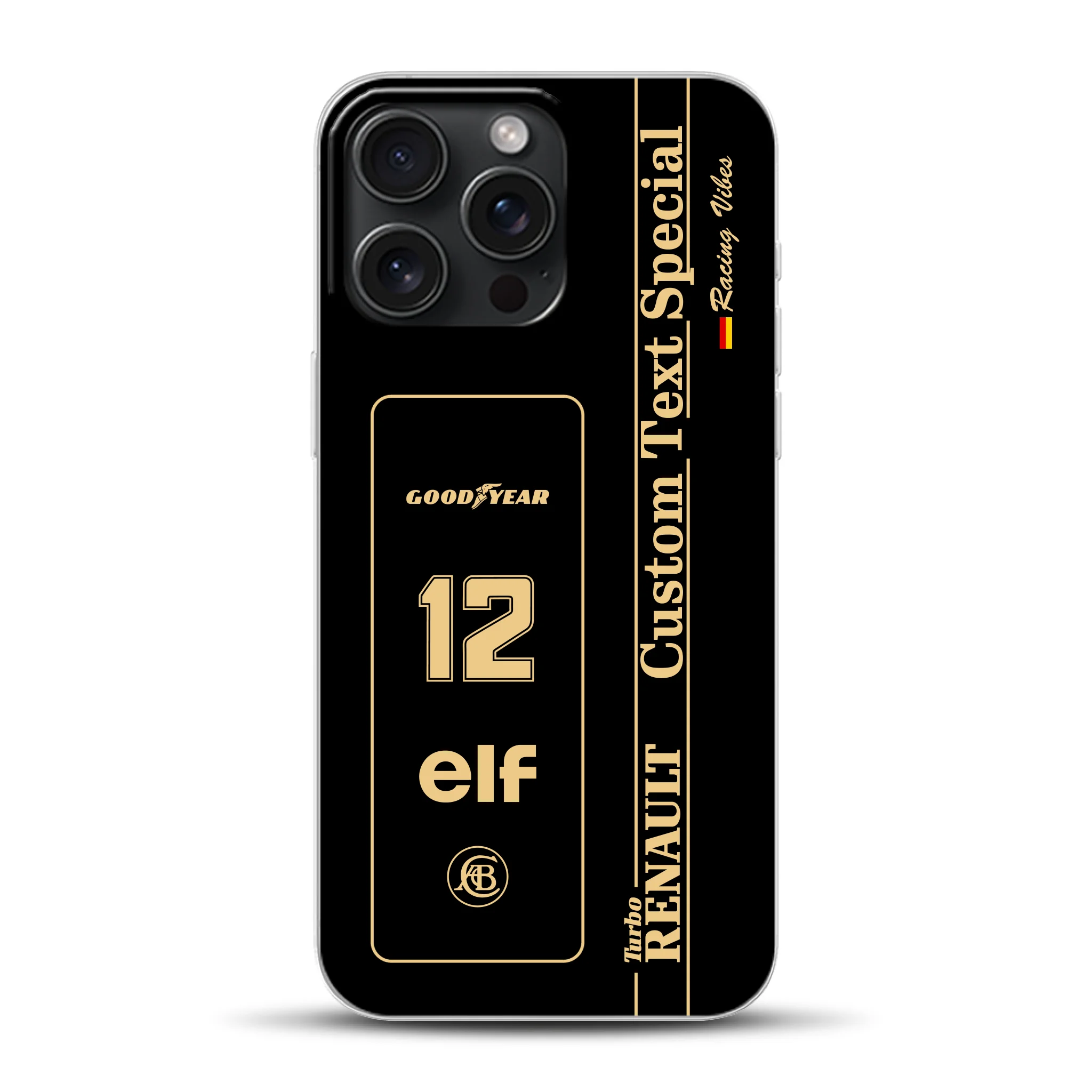 Lotus 97T/98T Senna F1 Livery - Cover ibrida personalizzata con MagSafe