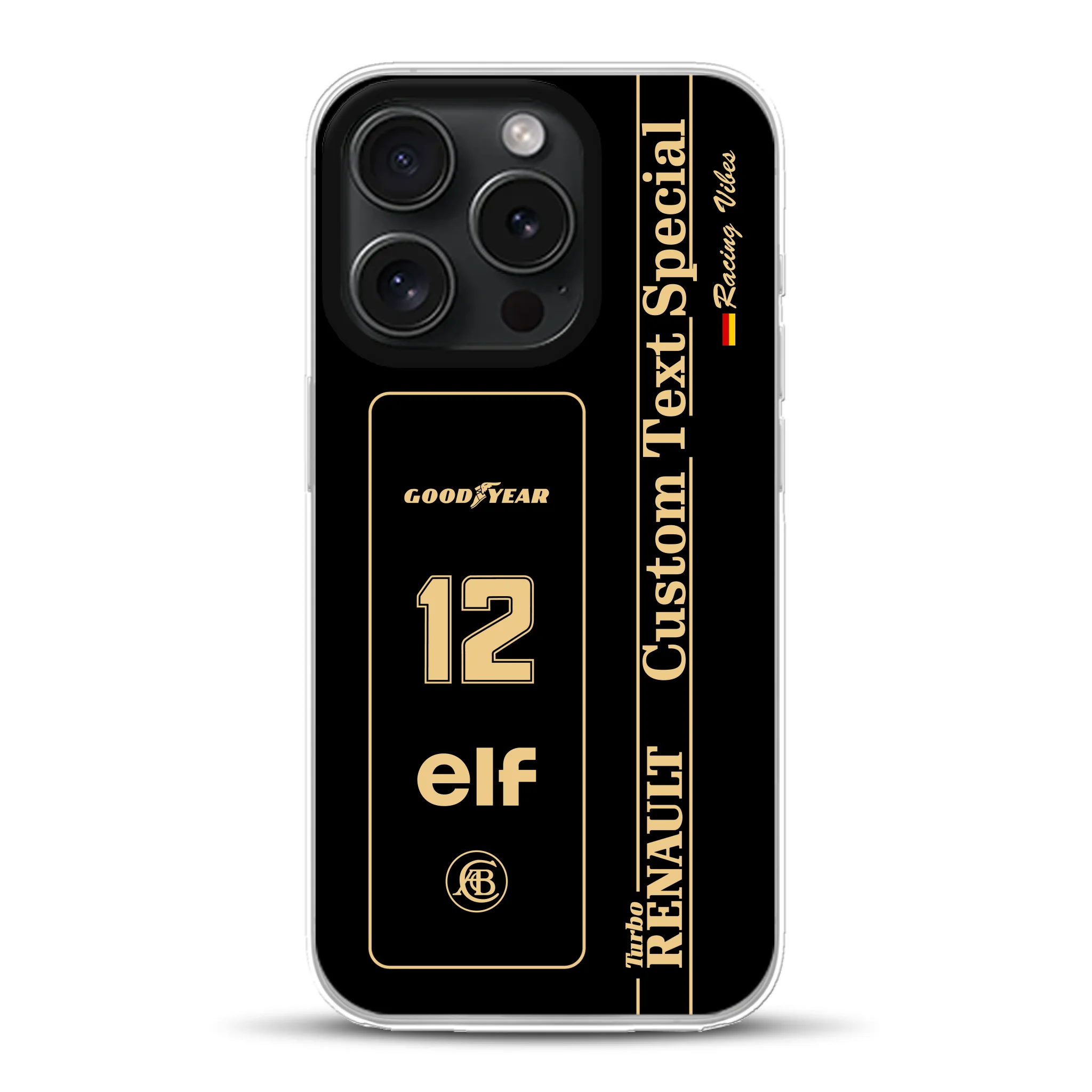 Lotus 97T/98T Senna F1 Livery - Cover ibrida personalizzata con MagSafe