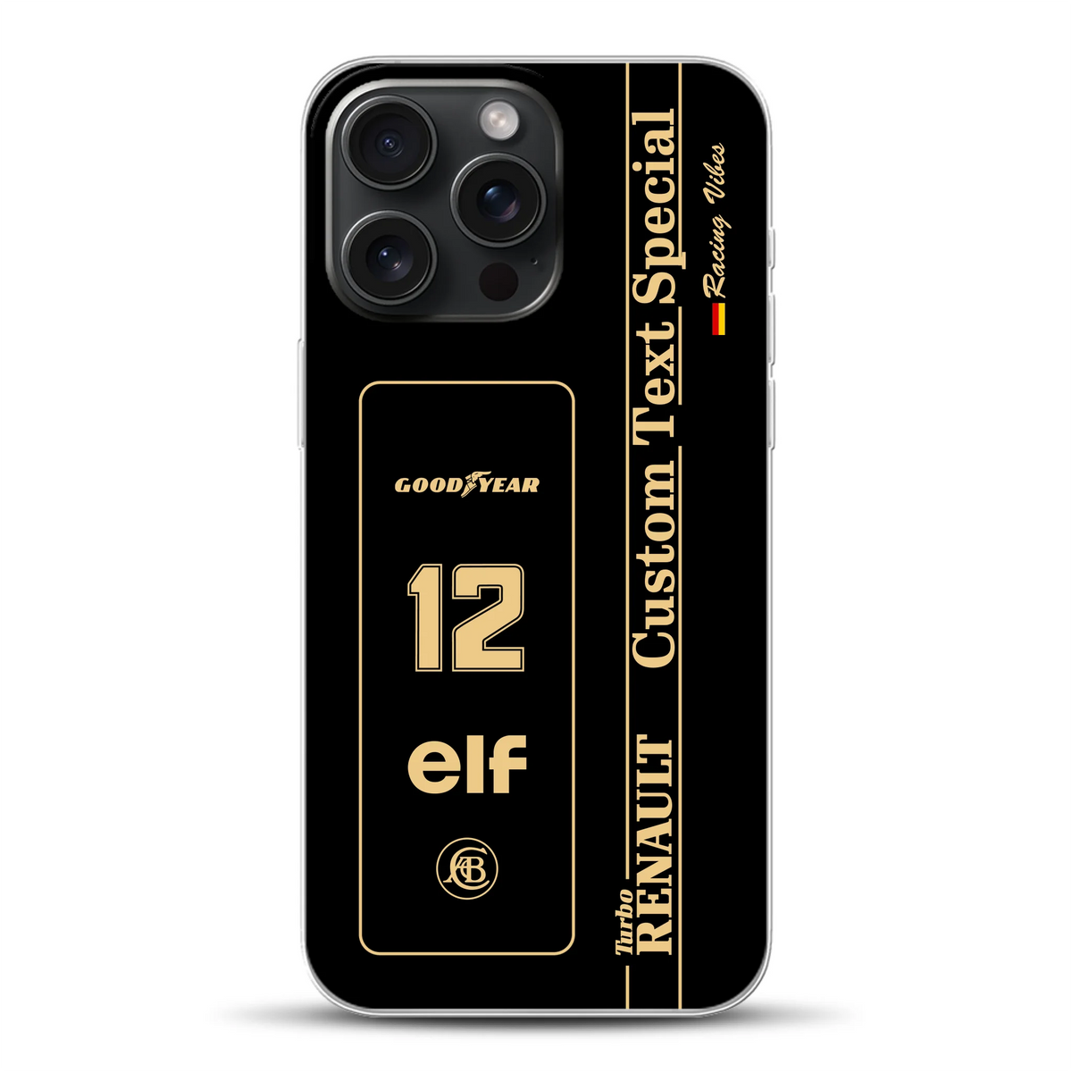 Lotus 97T/98T Senna F1 Livery - Cover ibrida personalizzata con MagSafe