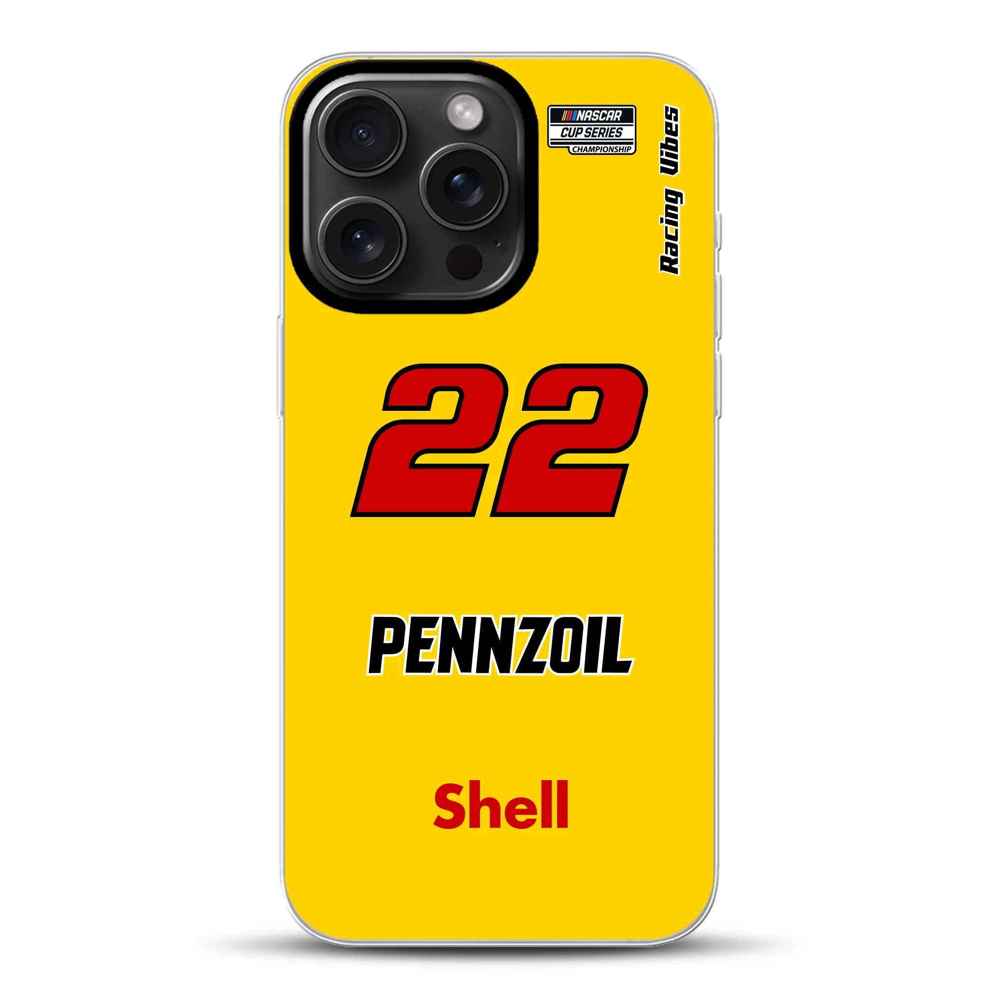 Nascar Joey Logano Champion 2024 Livery - Individuelle Hybrid Hülle mit MagSafe
