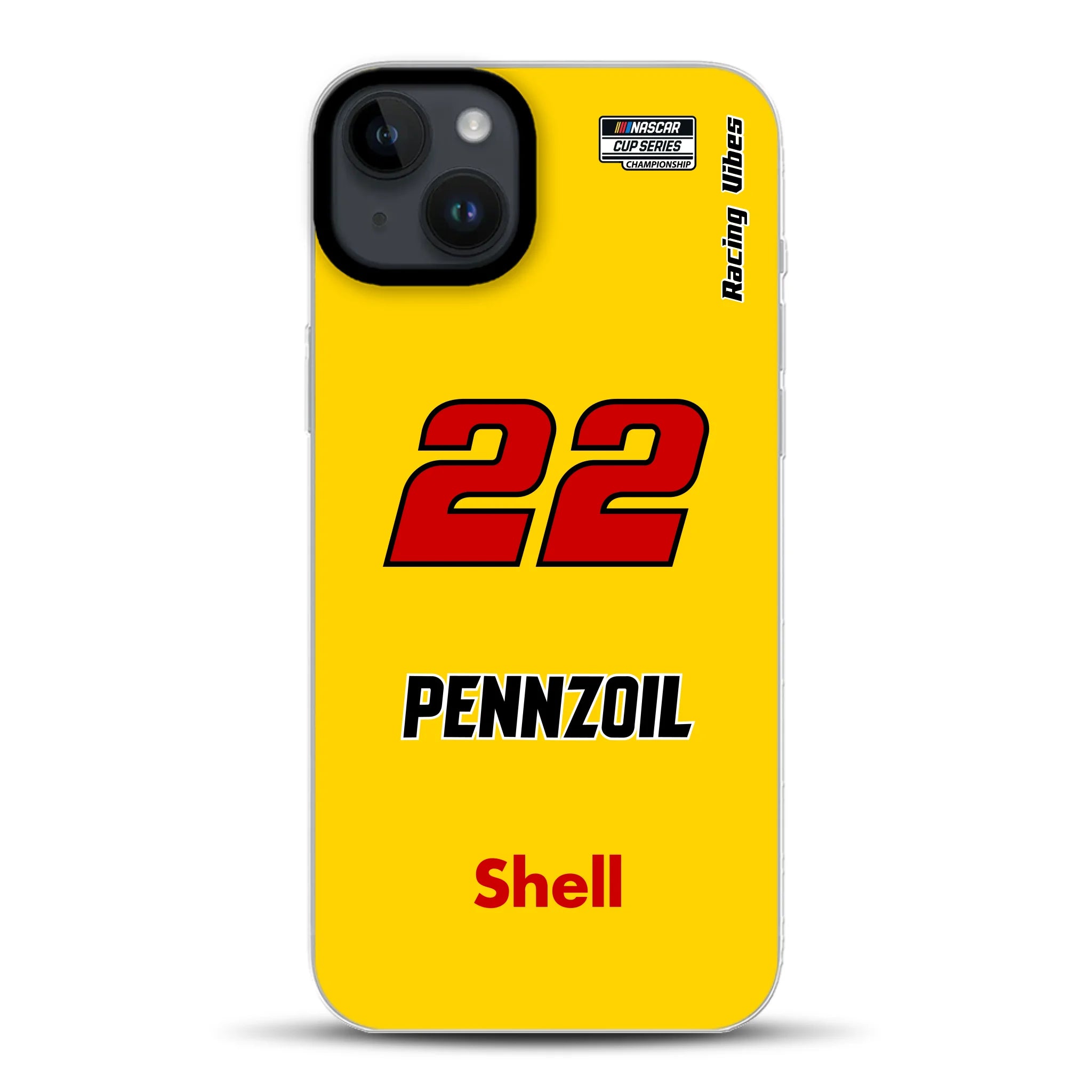 Nascar Joey Logano Champion 2024 Livery - Individuelle Hybrid Hülle mit MagSafe