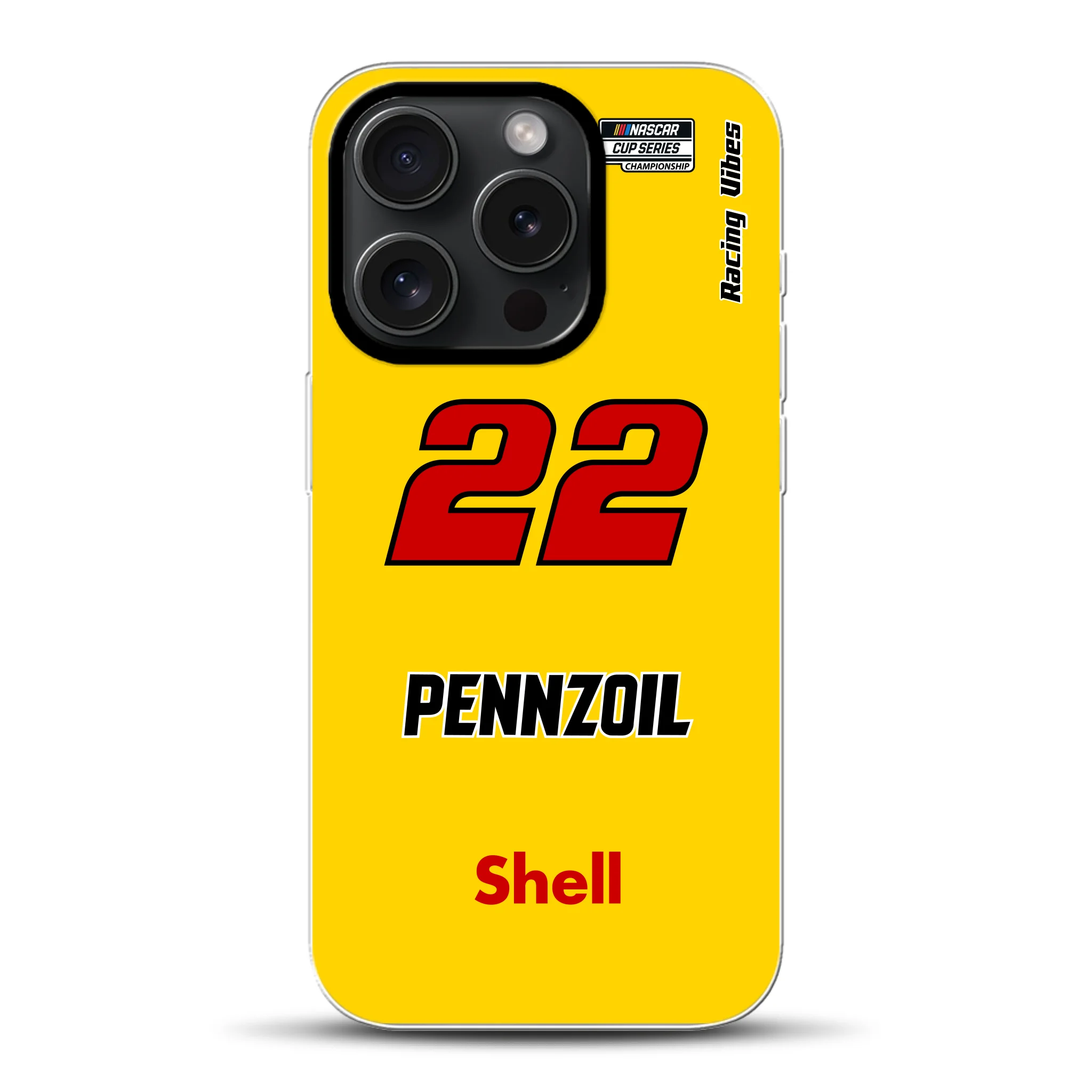 Nascar Joey Logano Champion 2024 Livery - Individuelle Hybrid Hülle mit MagSafe