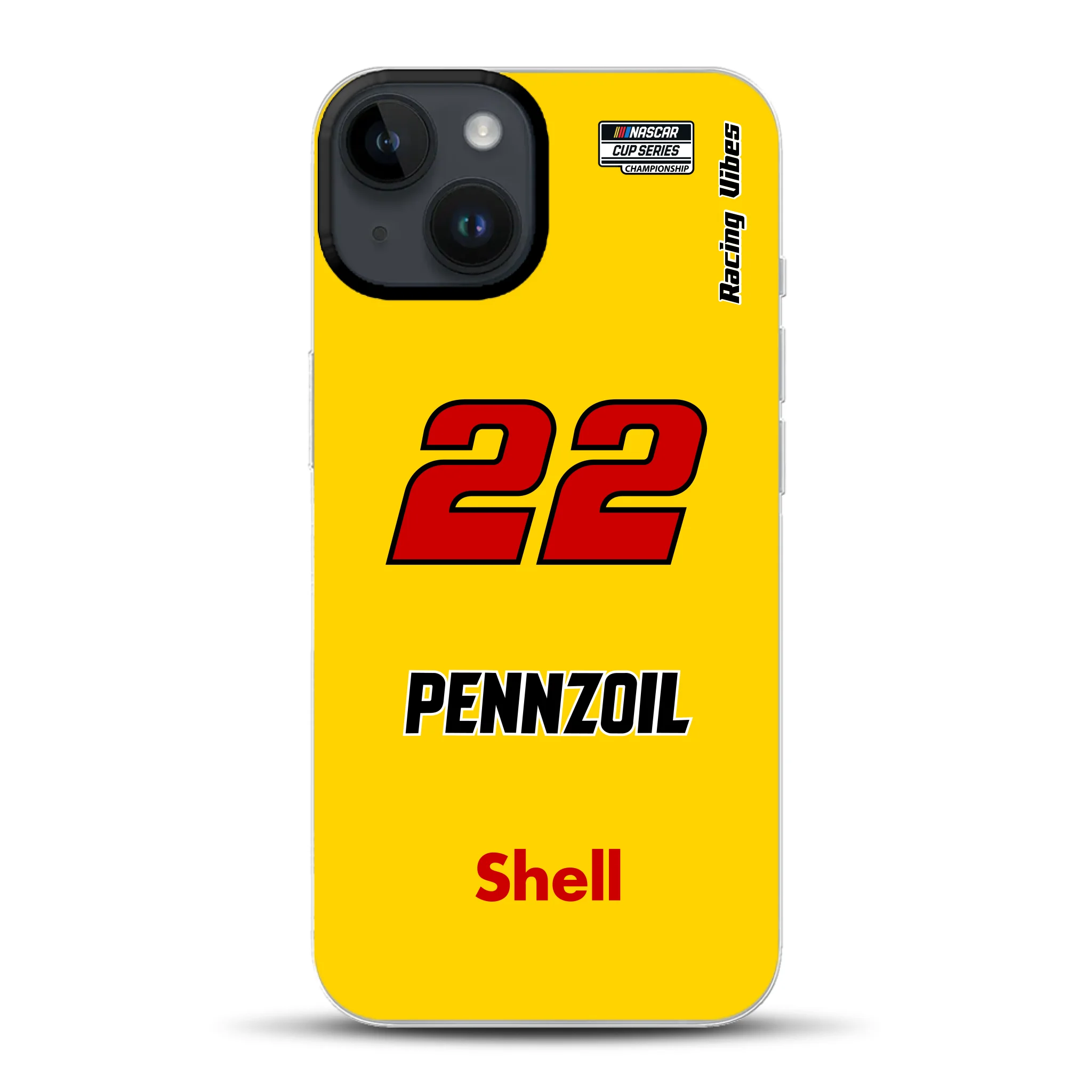 Nascar Joey Logano Champion 2024 Livery - Individuelle Hybrid Hülle mit MagSafe