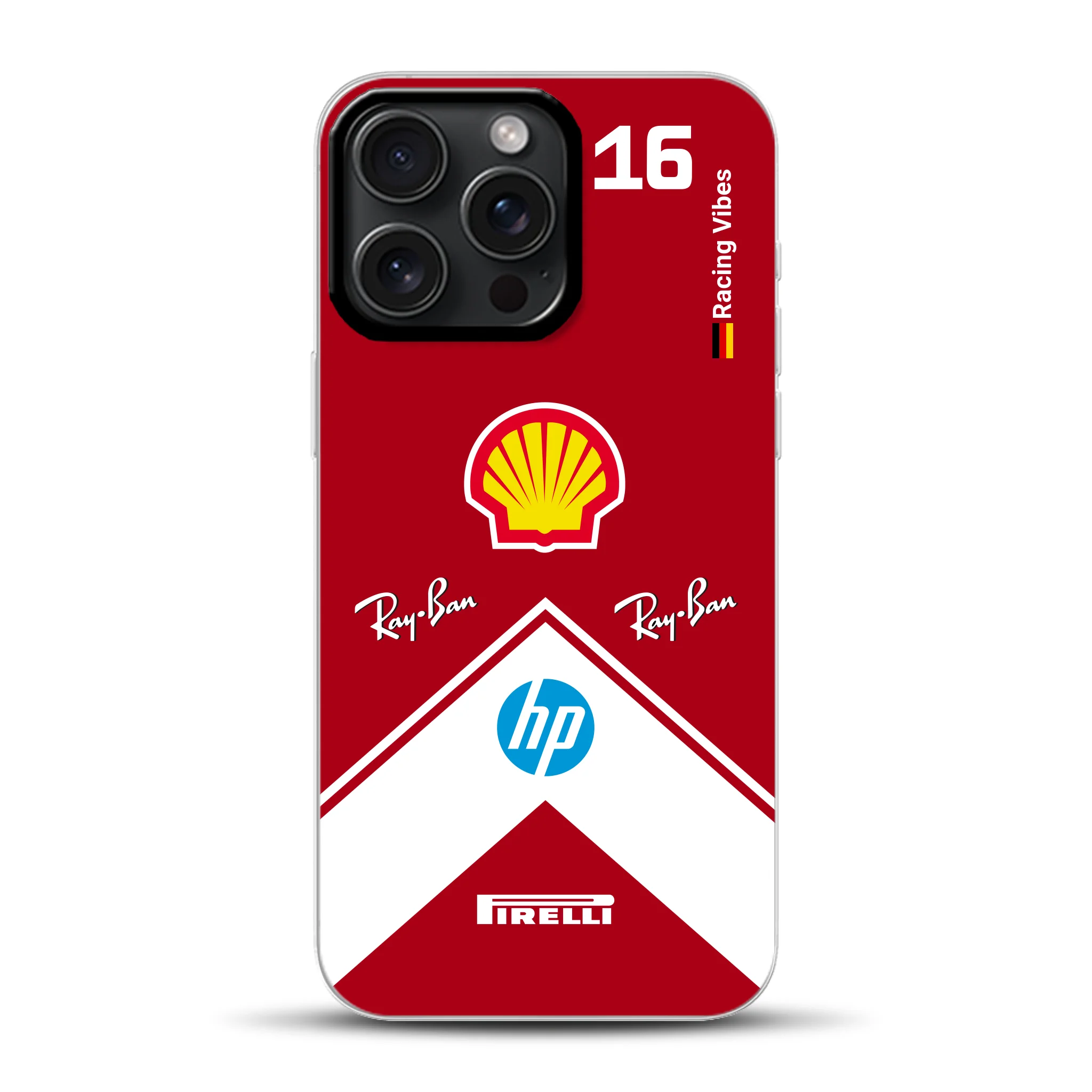 Ferrari F1 2025 SF-25 Livery - Individuelle Hybrid Hülle mit MagSafe
