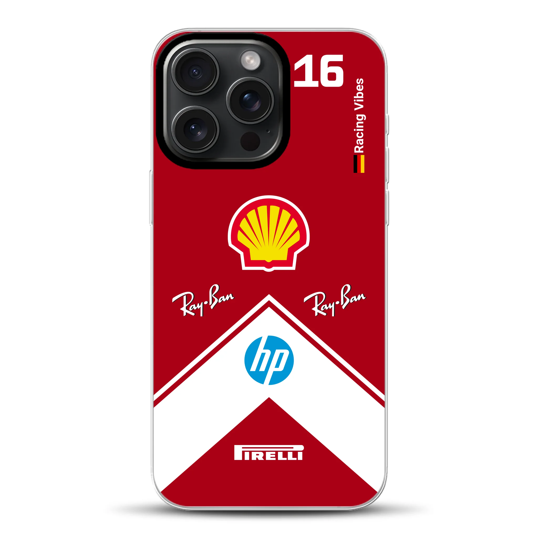 Ferrari F1 2025 SF-25 Livery - Individuelle Hybrid Hülle mit MagSafe