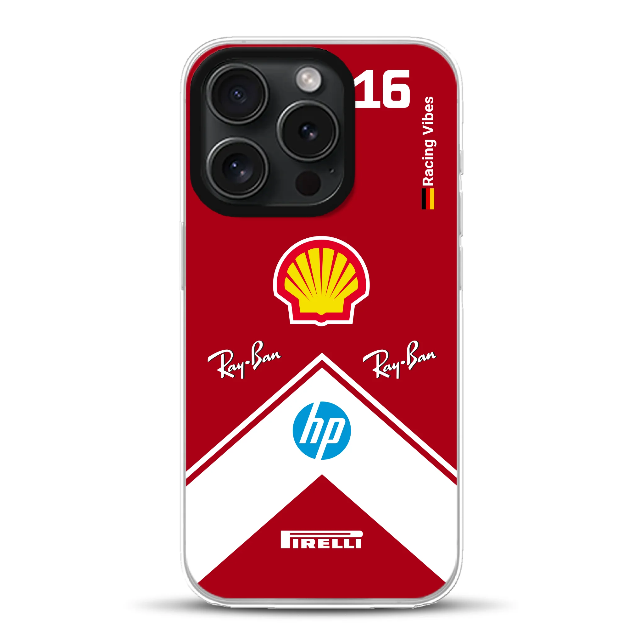Ferrari F1 2025 SF-25 Livery - Individuelle Hybrid Hülle mit MagSafe