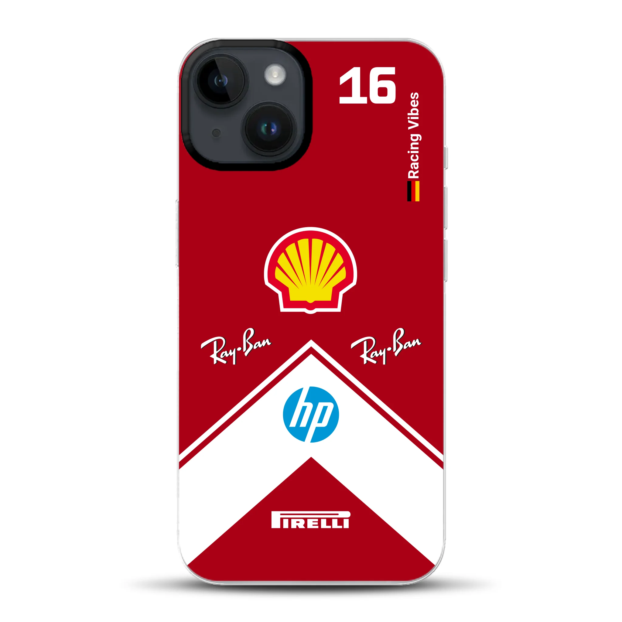Ferrari F1 2025 SF-25 Livery - Individuelle Hybrid Hülle mit MagSafe