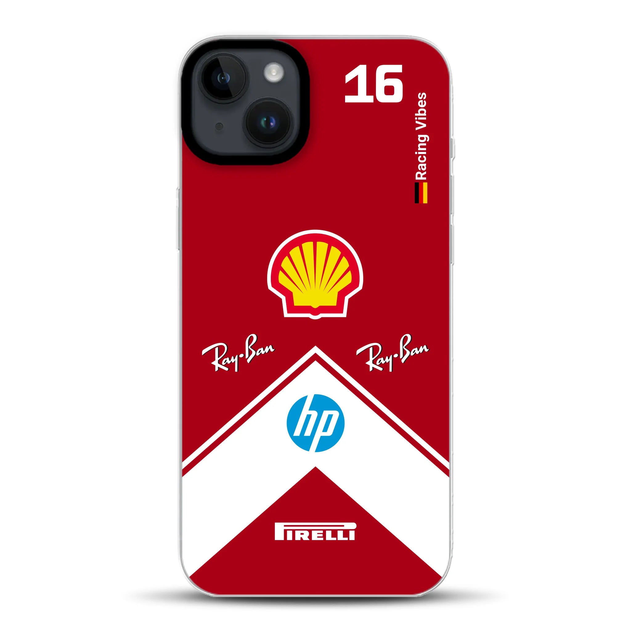 Ferrari F1 2025 SF-25 Livery - Individuelle Hybrid Hülle mit MagSafe