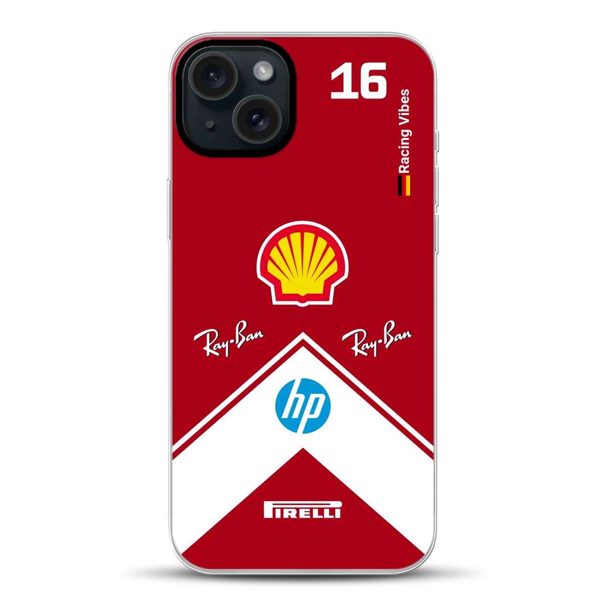 Ferrari F1 2025 SF-25 Livery - Cover ibrida personalizzata con MagSafe