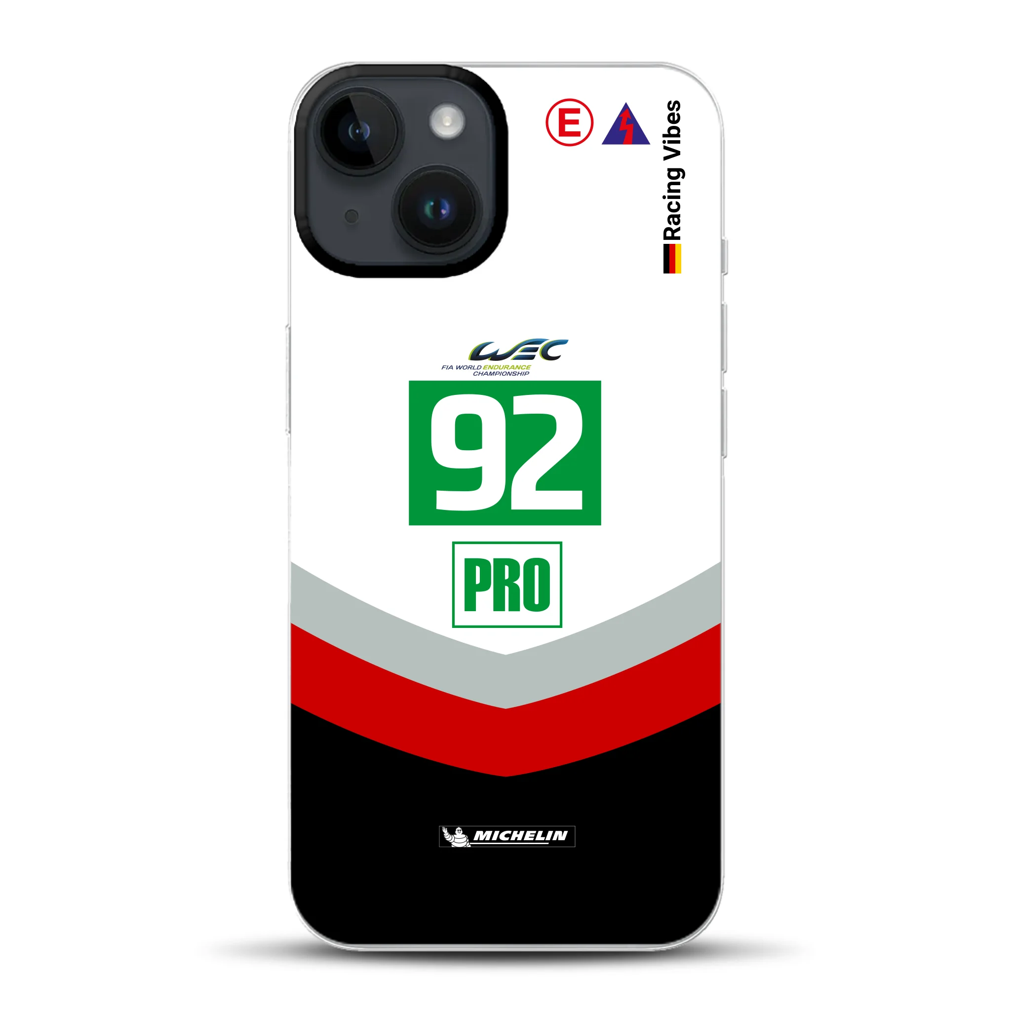 911 RSR 2017 Livery - Individuelle Hybrid Hülle mit MagSafe