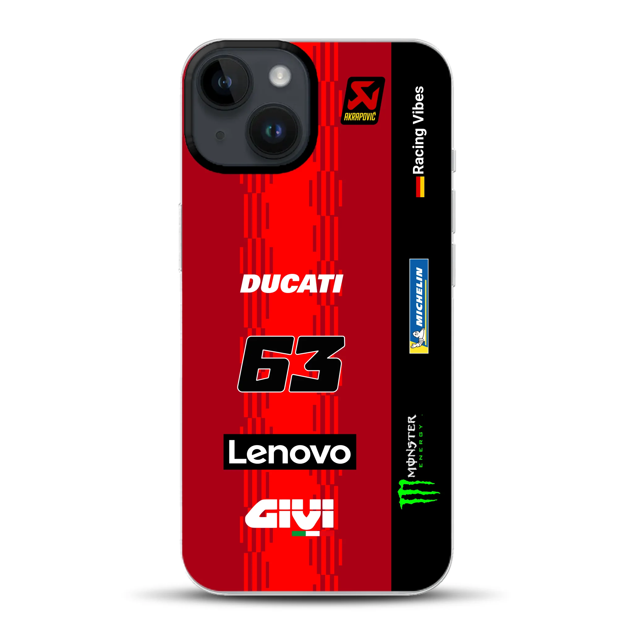 Desmosedici GP25 MotoGP 2025 Livery - Individuelle Hybrid Hülle mit MagSafe