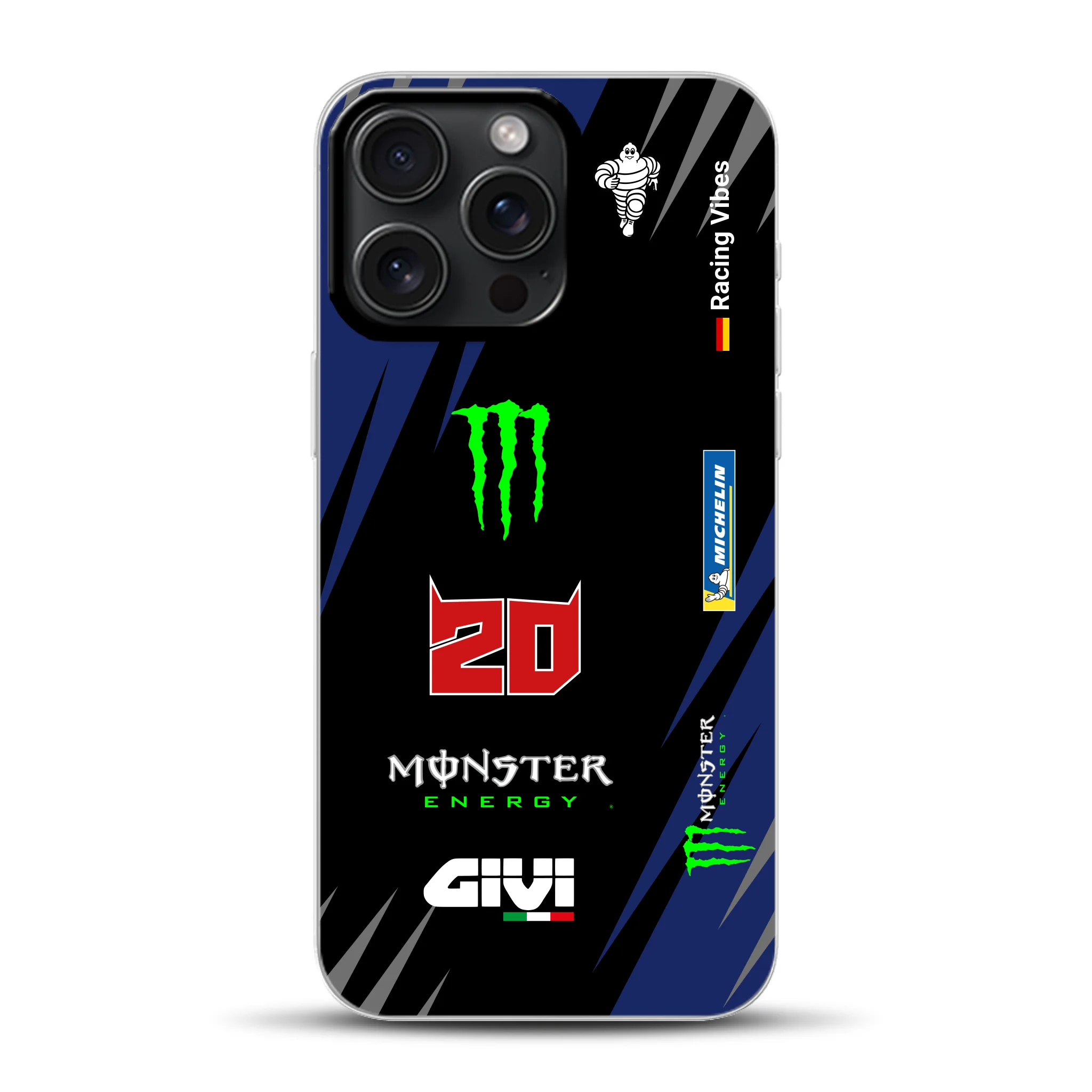 YZR-M1 MotoGP 2025 Livery - Individuelle Hybrid Hülle mit MagSafe