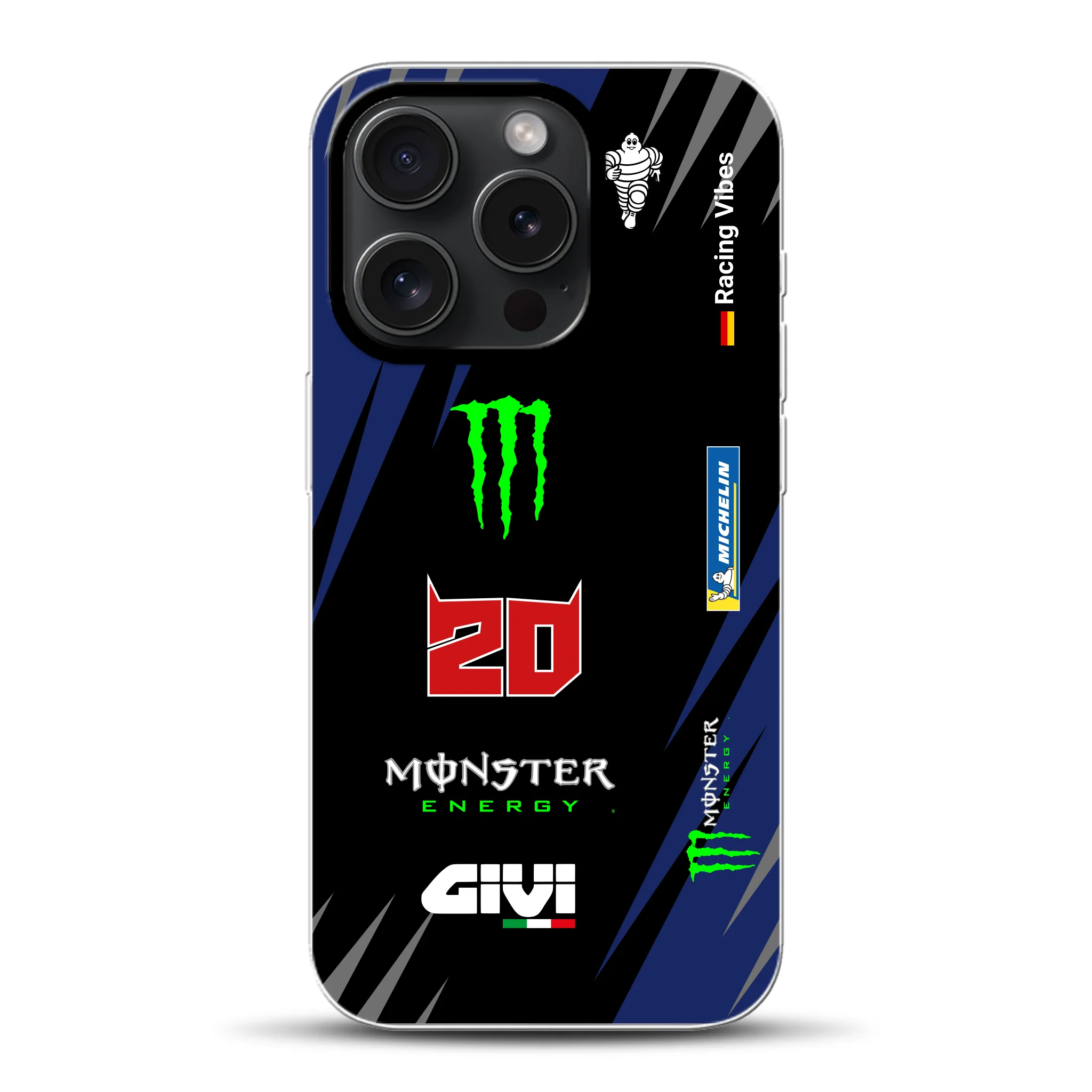 YZR-M1 MotoGP 2025 Livery - Individuelle Hybrid Hülle mit MagSafe