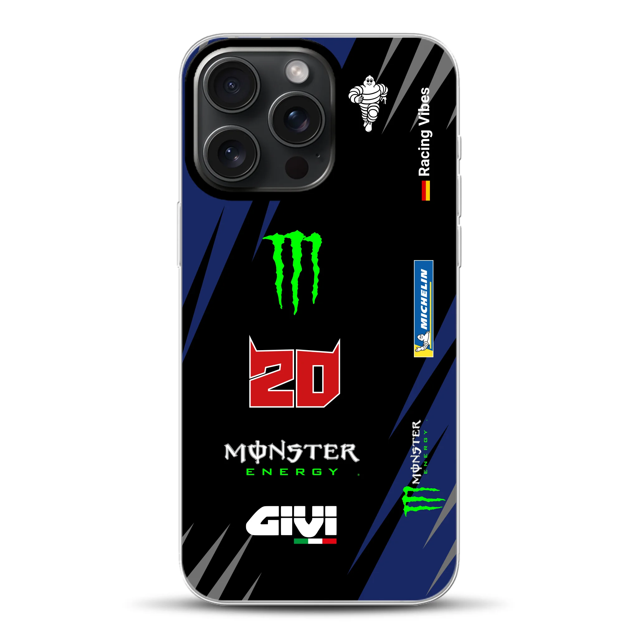 YZR-M1 MotoGP 2025 Livery - Individuelle Hybrid Hülle mit MagSafe