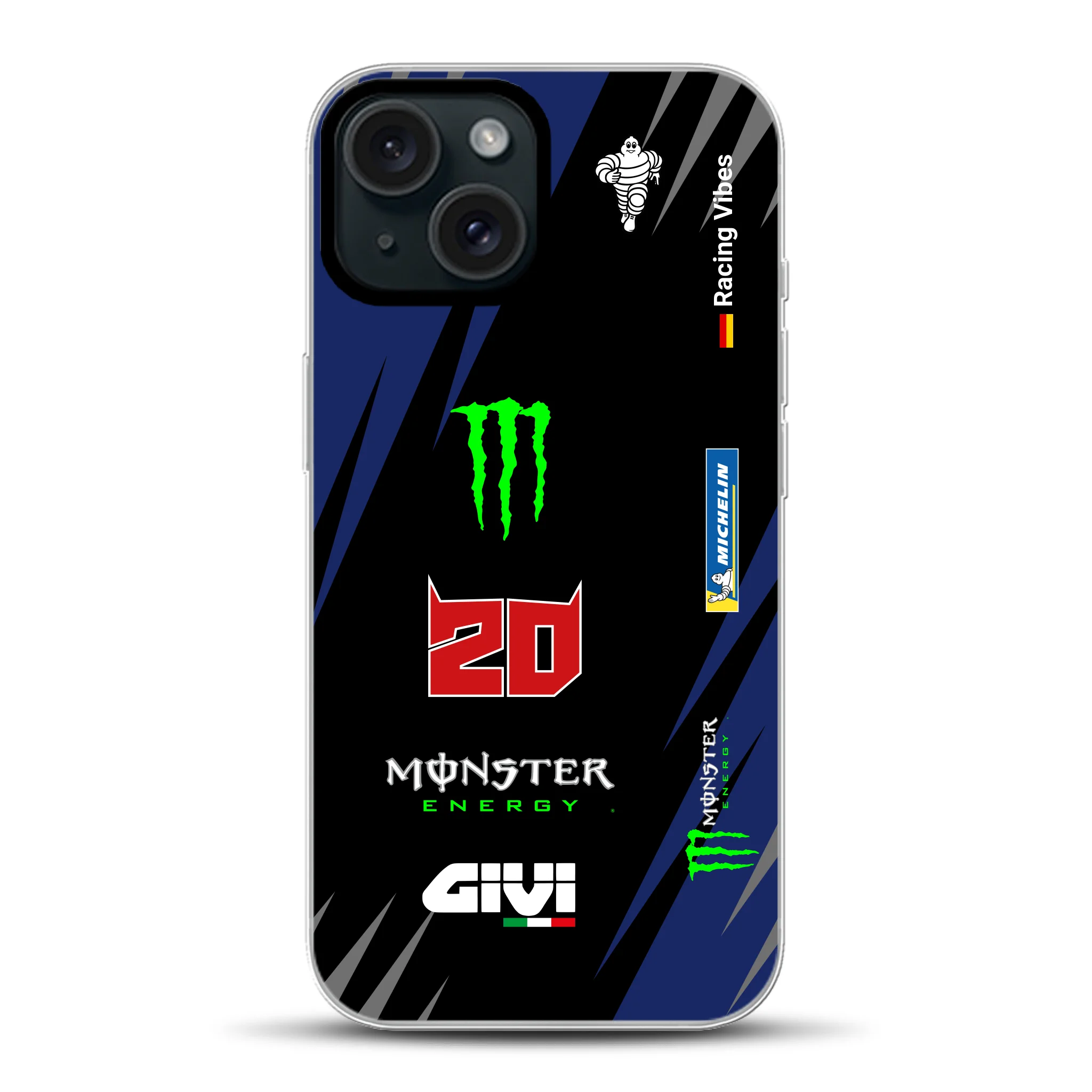 YZR-M1 MotoGP 2025 Livery - Individuelle Hybrid Hülle mit MagSafe