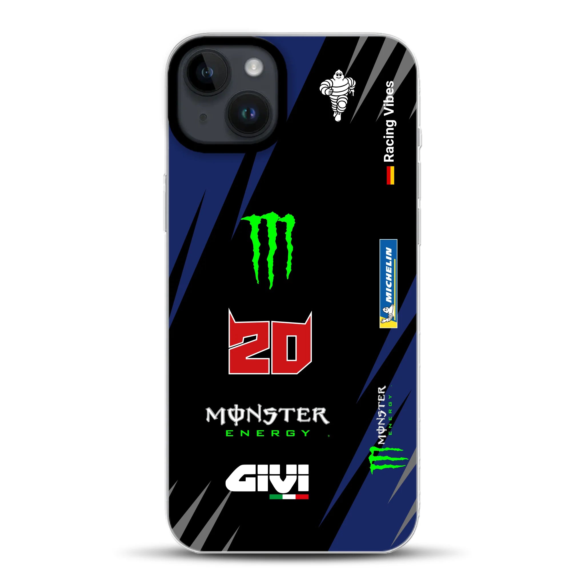 YZR-M1 MotoGP 2025 Livery - Individuelle Hybrid Hülle mit MagSafe