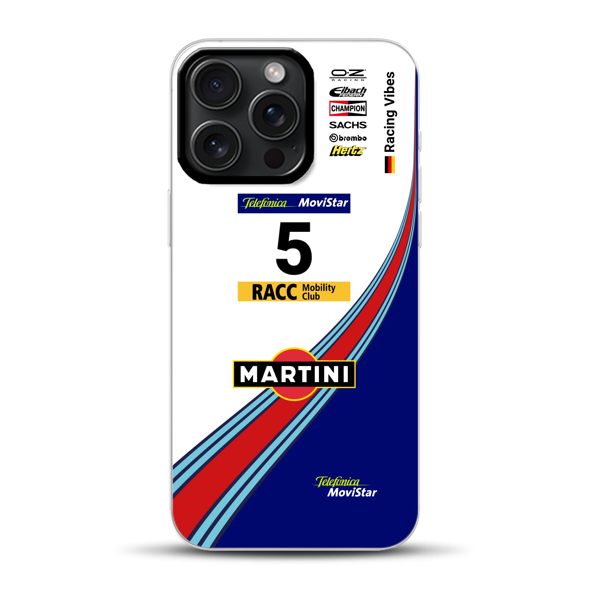 Focus RS WRC 2000 Colin McRae Livery - Individuelle Hybrid Hülle mit MagSafe