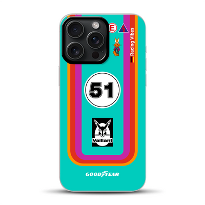 Porsche 935 K3 Vaillant Kremer Racing 1977 Livery - Coque hybride personnalisée avec MagSafe