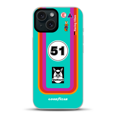 Porsche 935 K3 Vaillant Kremer Racing 1977 Livery - Coque hybride personnalisée avec MagSafe