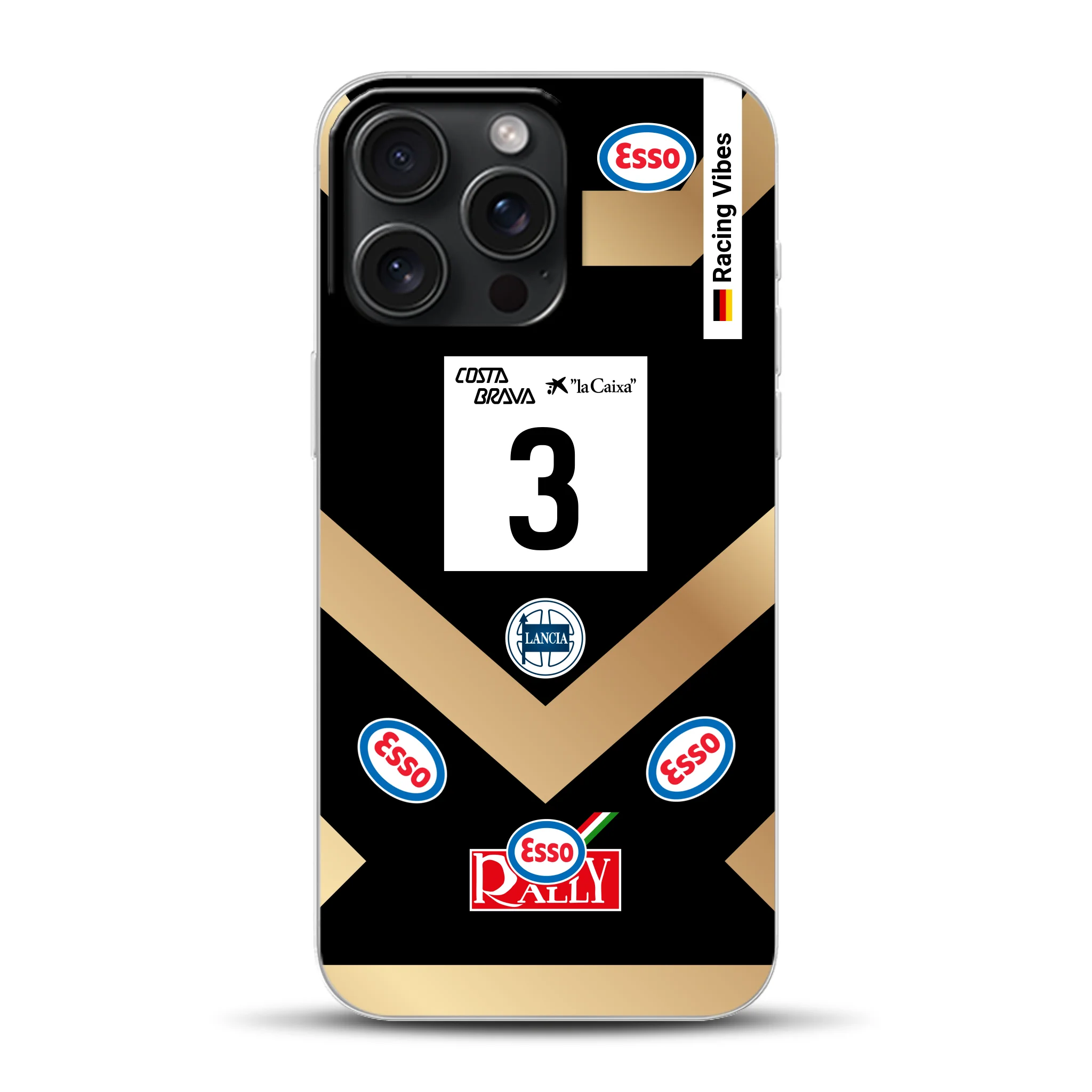 Lancia Delta S4 Grifone 1986 Livery - Individuelle Hybrid Hülle mit MagSafe
