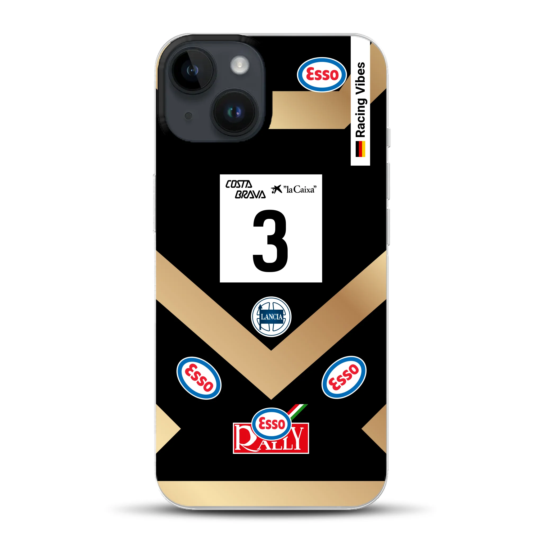 Lancia Delta S4 Grifone 1986 Livery - Individuelle Hybrid Hülle mit MagSafe