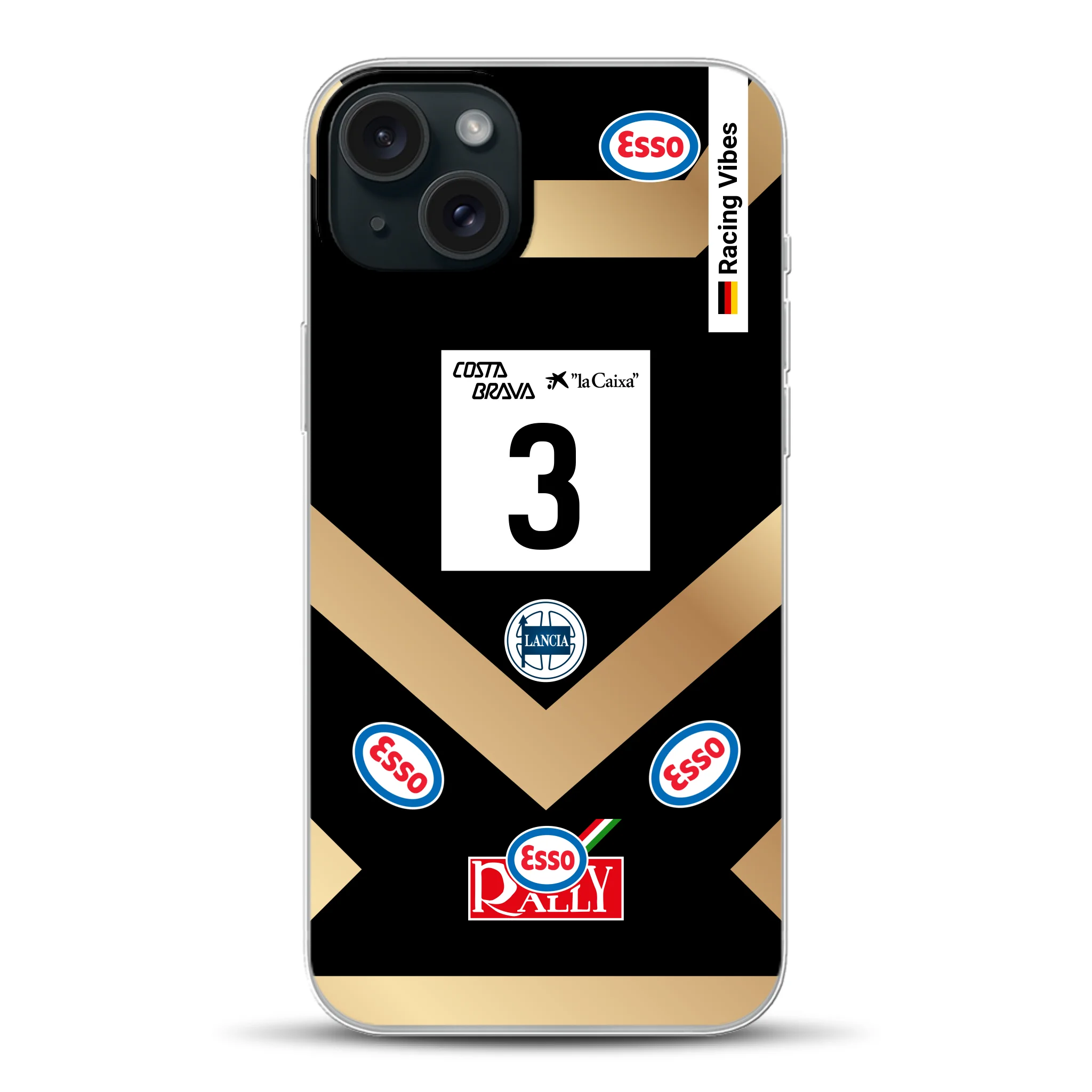 Lancia Delta S4 Grifone 1986 Livery - Individuelle Hybrid Hülle mit MagSafe