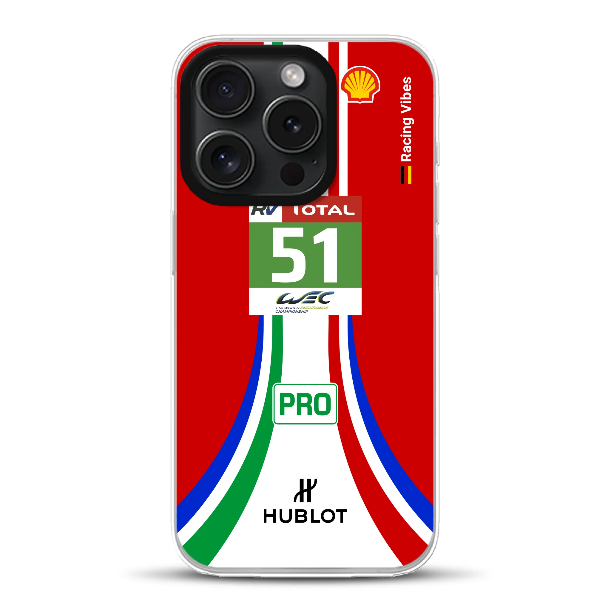 488 GTE LM Livery - Individuelle Hybrid Hülle mit MagSafe