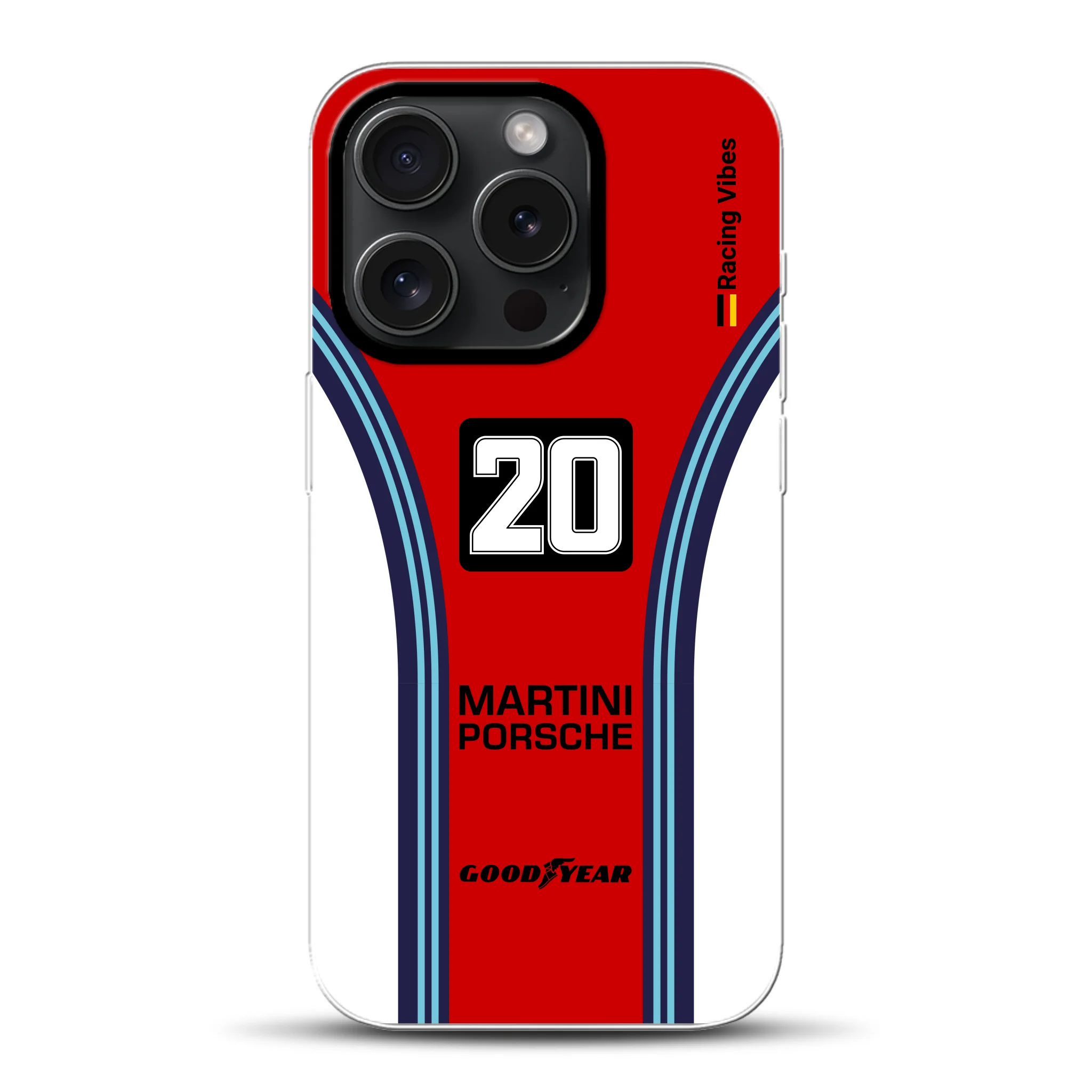 936 24h LM Sieger 1976 Livery - Individuelle Hybrid Hülle mit MagSafe