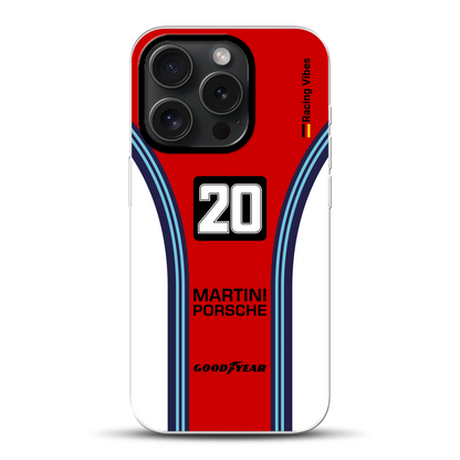 936 24h LM Sieger 1976 Livery - Individuelle Hybrid Hülle mit MagSafe