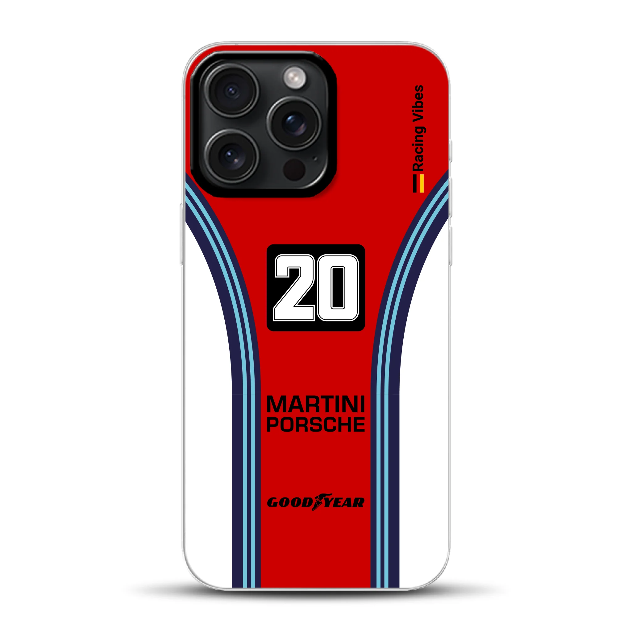 936 24h LM Sieger 1976 Livery - Individuelle Hybrid Hülle mit MagSafe