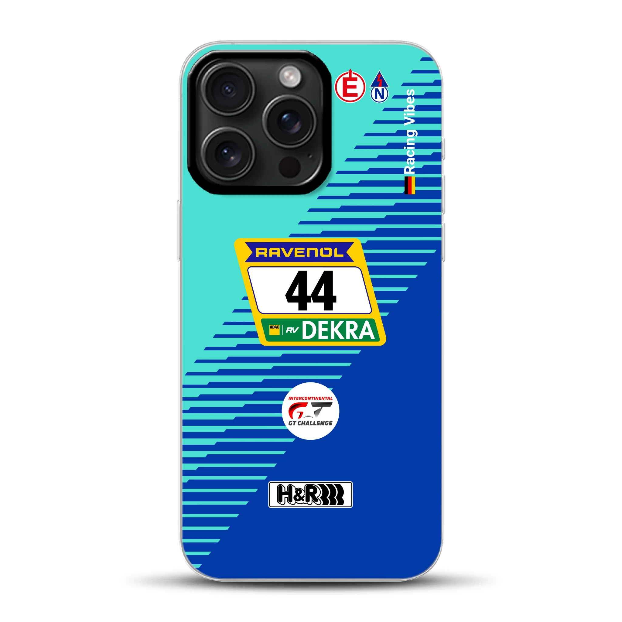 Porsche 911 GT3 R #44 24h Nürburgring Livery - Individuelle Hybrid Hülle mit MagSafe