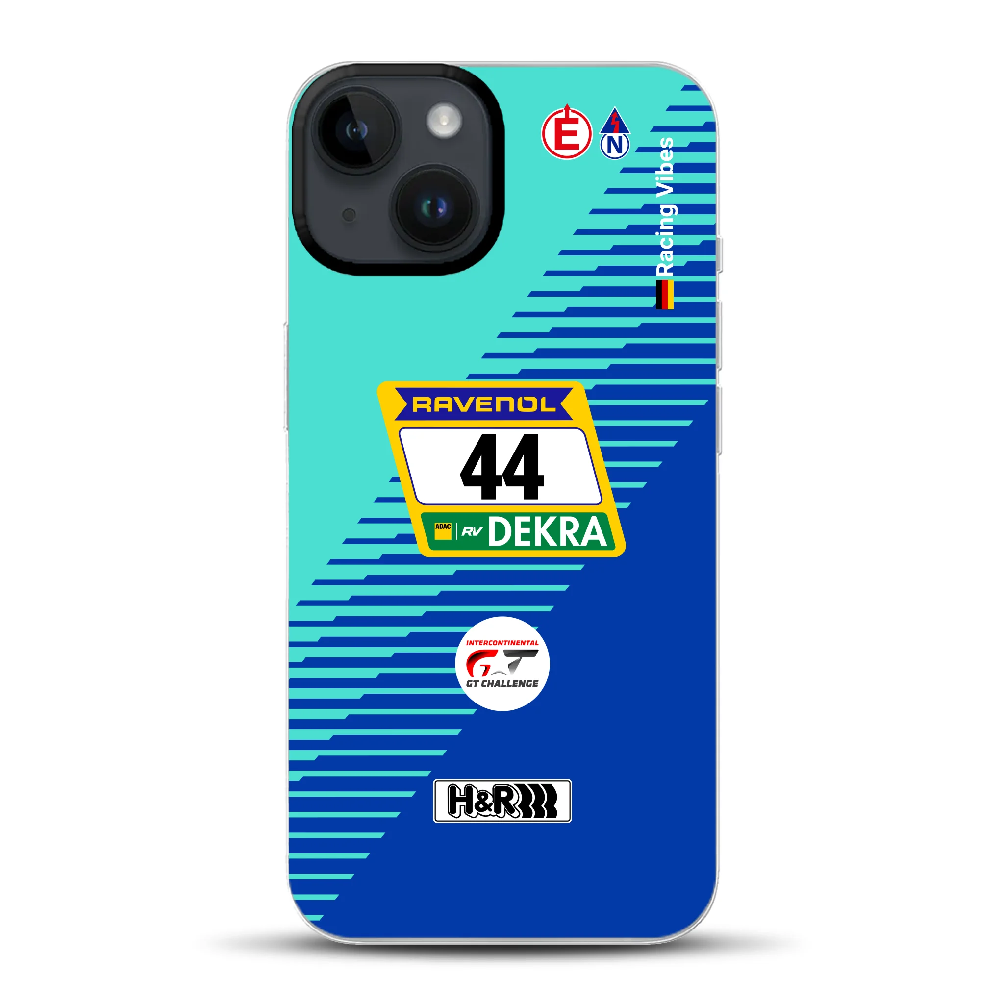 Porsche 911 GT3 R #44 24h Nürburgring Livery - Individuelle Hybrid Hülle mit MagSafe