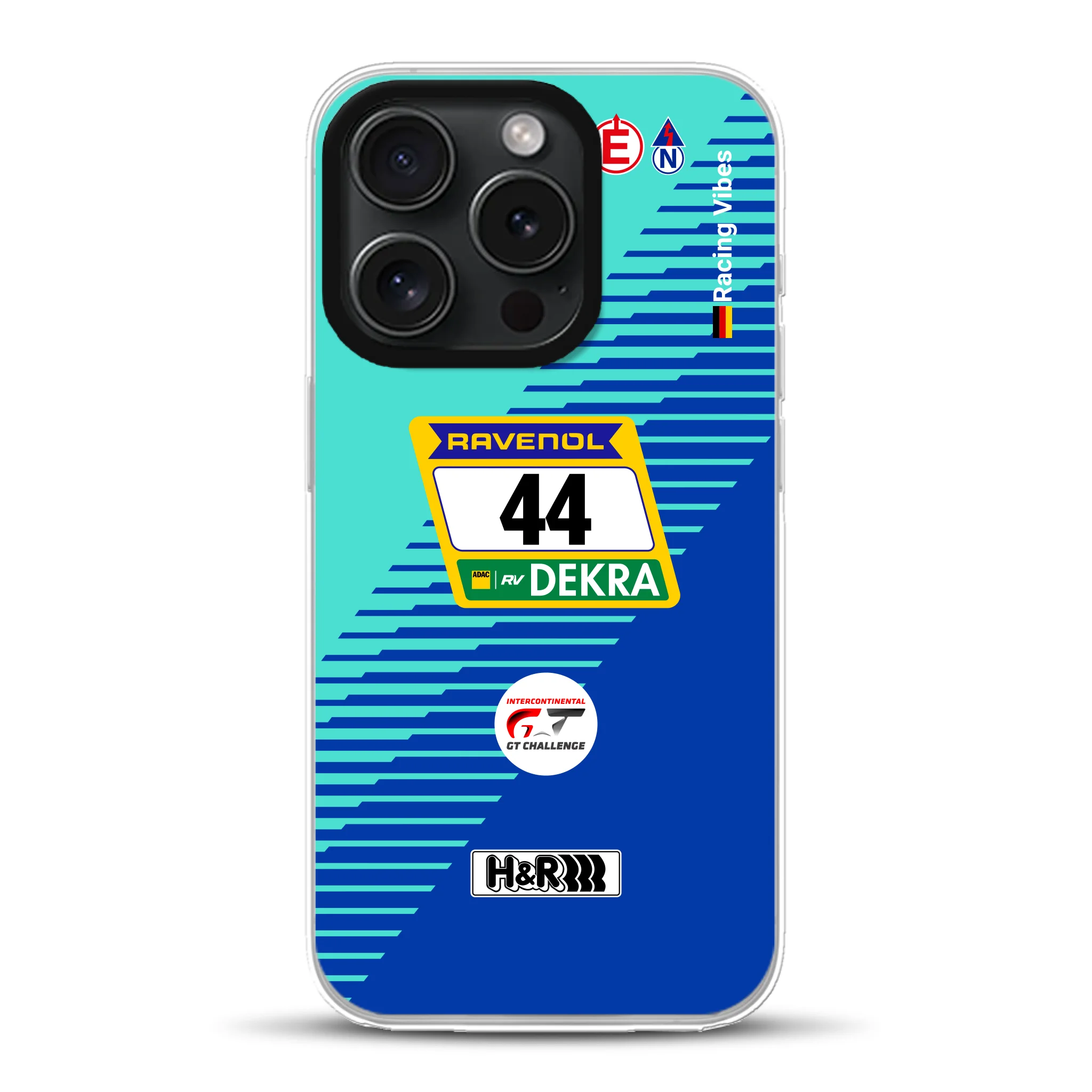 Porsche 911 GT3 R #44 24h Nürburgring Livery - Individuelle Hybrid Hülle mit MagSafe
