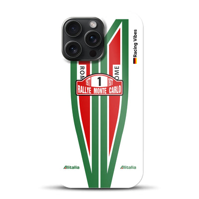 Lancia Stratos Alitalia 1977 Livery - Custodia premium personalizzata per iPhone