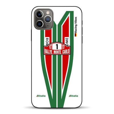 Lancia Stratos Alitalia 1977 Livery - Individuelle Handyhülle für iPhone