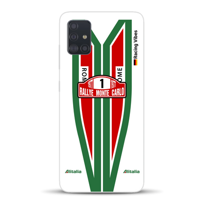 Lancia Stratos Alitalia 1977 Livery - Housse de téléphone portable personnalisée pour Samsung