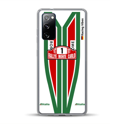 Lancia Stratos Alitalia 1977 Livery - Housse de téléphone portable personnalisée pour Samsung