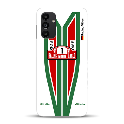 Lancia Stratos Alitalia 1977 Livery - Housse de téléphone portable personnalisée pour Samsung
