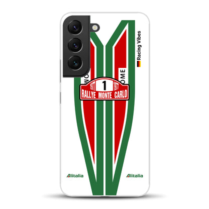 Lancia Stratos Alitalia 1977 Livery - Housse de téléphone portable personnalisée pour Samsung