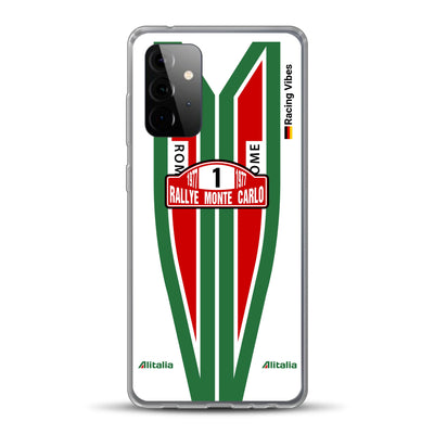 Lancia Stratos Alitalia 1977 Livery - Custom phone case for Samsung