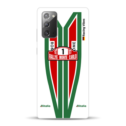 Lancia Stratos Alitalia 1977 Livery - Housse de téléphone portable personnalisée pour Samsung