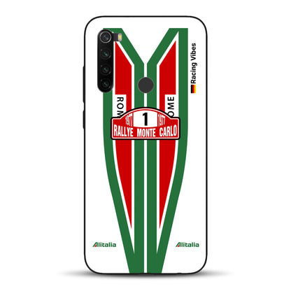 Lancia Stratos Alitalia 1977 Livery - Housse de téléphone portable personnalisée pour Xiaomi