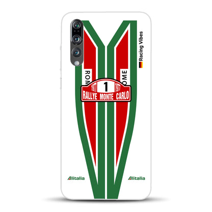 Lancia Stratos Alitalia 1977 Livery - Custodia per cellulare personalizzata per Huawei